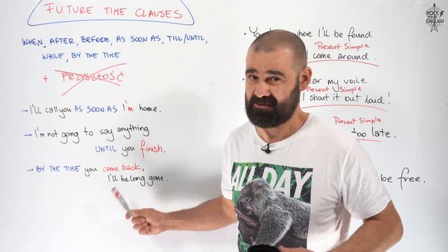Jak to nie przyszłość? FUTURE TIME CLAUSES | ROCK YOUR ENGLISH #181 смотреть онлайн