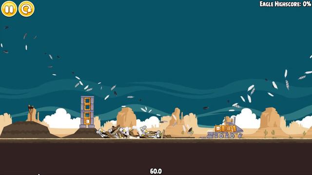 Angry Birds Golden Eggs, but i used Mighty eagle смотреть онлайн