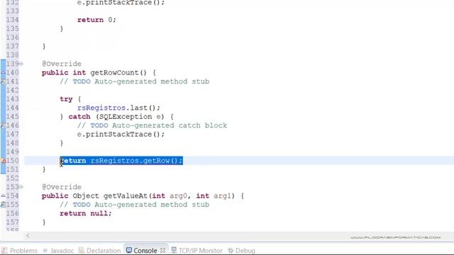 Curso Java. Anexos VI JTable IV. Vídeo 270 смотреть онлайн