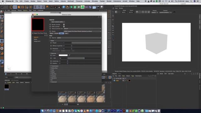 GSG Modern Surfaces Material Arnold Installion C4D смотреть онлайн
