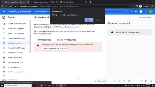 User Authentication: Identity-Aware Proxy || GSP499 || Solutions смотреть онлайн