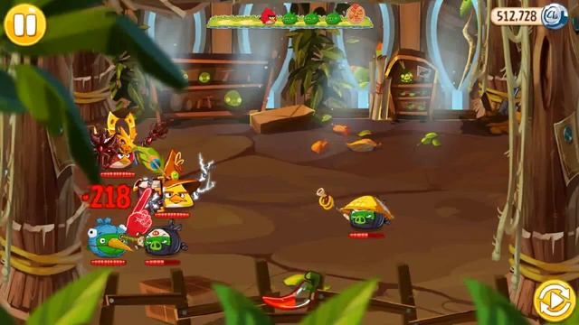 Angry Birds Epic All Dungeons Gameplay Play as Elite Samurai & Legacy Mage (FT Merchant Pig) смотреть онлайн