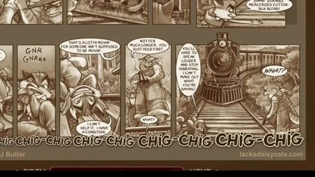 Lackadaisy - Comic Reading (very Casual)