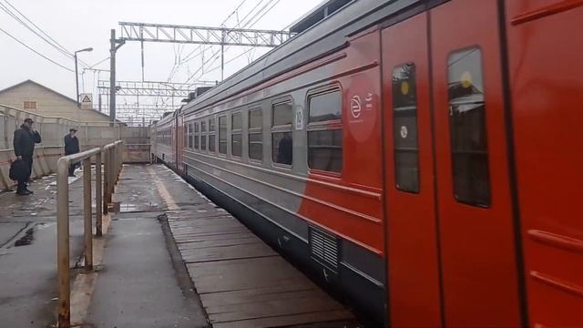 "После КР-1!" Электропоезд ЭД4М-0434 «РЭКС» №7195«Владимир - Москва(Курский-Вокзал)». смотреть онлайн