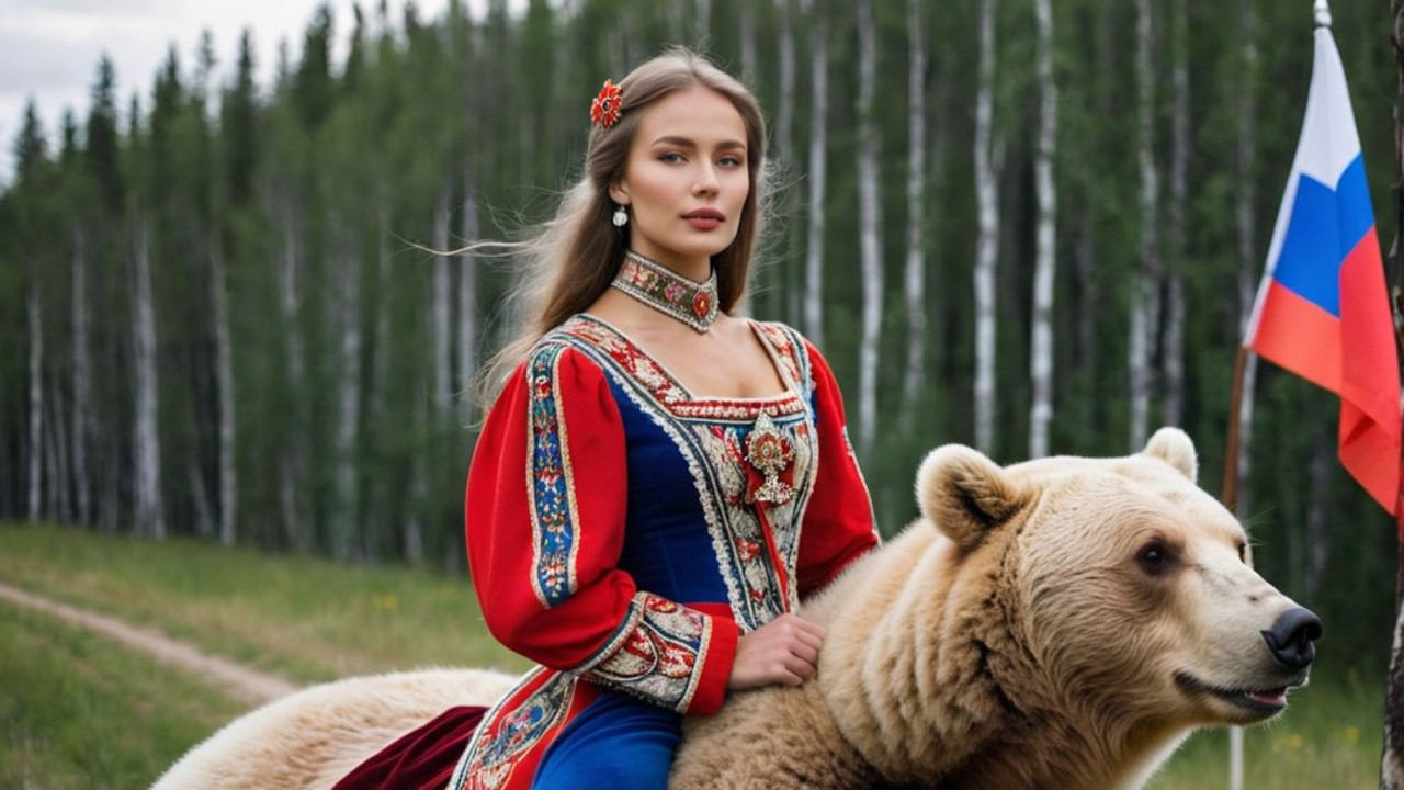 Татьяна Куртукова - Матушка Земля, белая берёзонька - нарисованный и анимированный Нейросетью ремейк смотреть онлайн