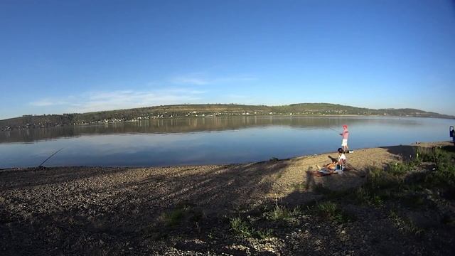 Рыбалка на щуку. Тихий плес Иркутск. Ангара. смотреть онлайн