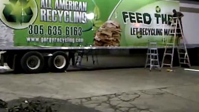 House of Wraps - Full wrap on 54' Trailer смотреть онлайн