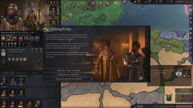 Crusader Kings III z DLC Legends of the Dead - Berberowie - 3 [PL] смотреть онлайн