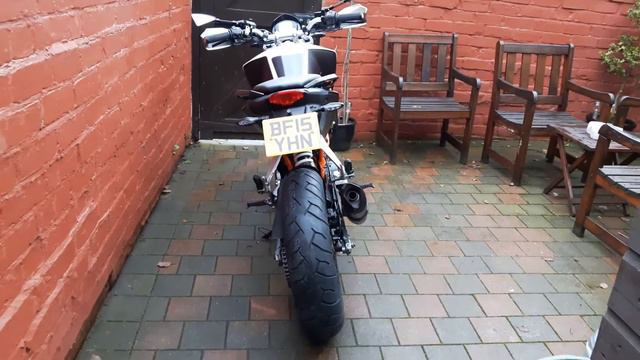Ktm Duke 390 Wider Tyres 120/60  160/60