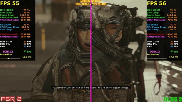 Comparison Benchmark || Starfield || 1440p || FSR 2 Vs. DLSS 2 ( version 3.5 ) - RTX 3060 12GB смотреть онлайн