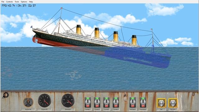 Floating Sandbox Tutorial (How to make Titanic Sink perfectly) смотреть онлайн