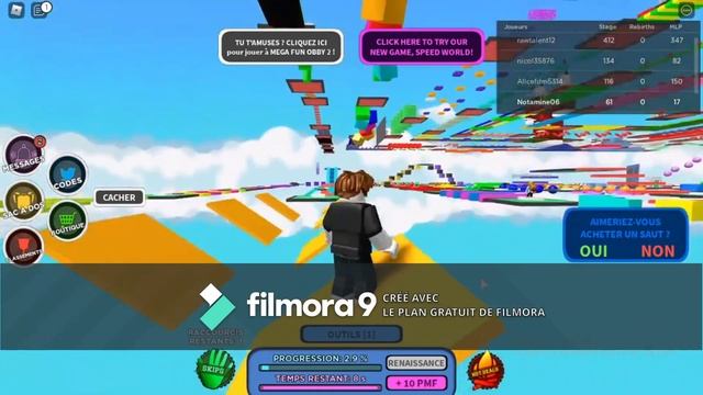 MAP ROBLOX 150 LEVELS EASYYY 18 смотреть онлайн