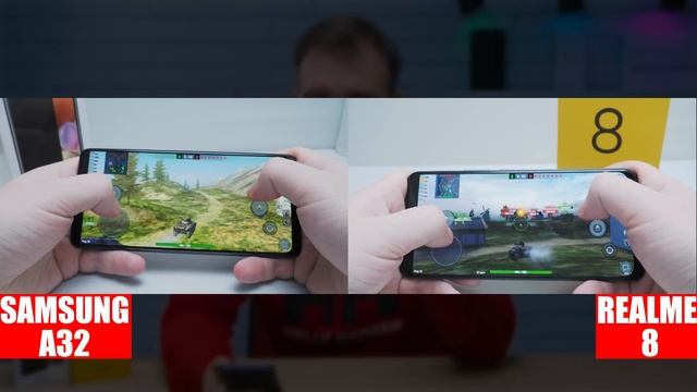 Samsung Galaxy A32 vs Realme 8. Подробное сравнение. смотреть онлайн
