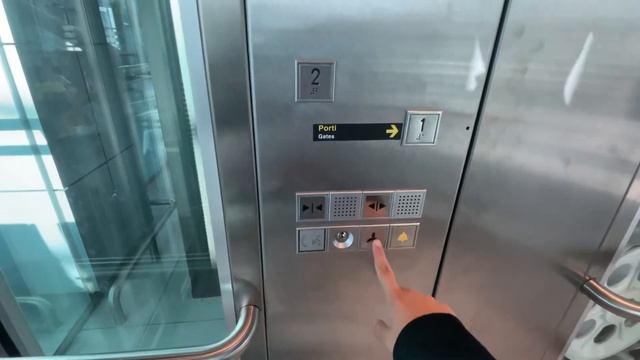 Thyssenkrupp TKE Elevator | Henri Coandă International Airport (Otopeni/Bucharest, Romania) смотреть онлайн