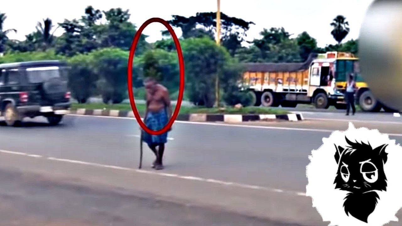 5 ПРИЗРАКОВ НА ДОРОГЕ СНЯТЫХ НА КАМЕРУ [Черный кот] смотреть онлайн