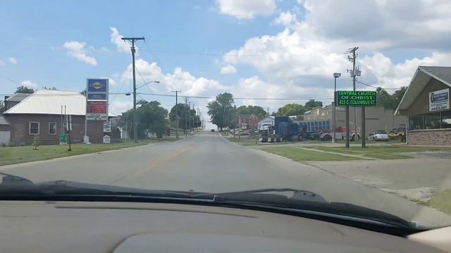 Leaving Kenton, Ohio on State Route 309 смотреть онлайн