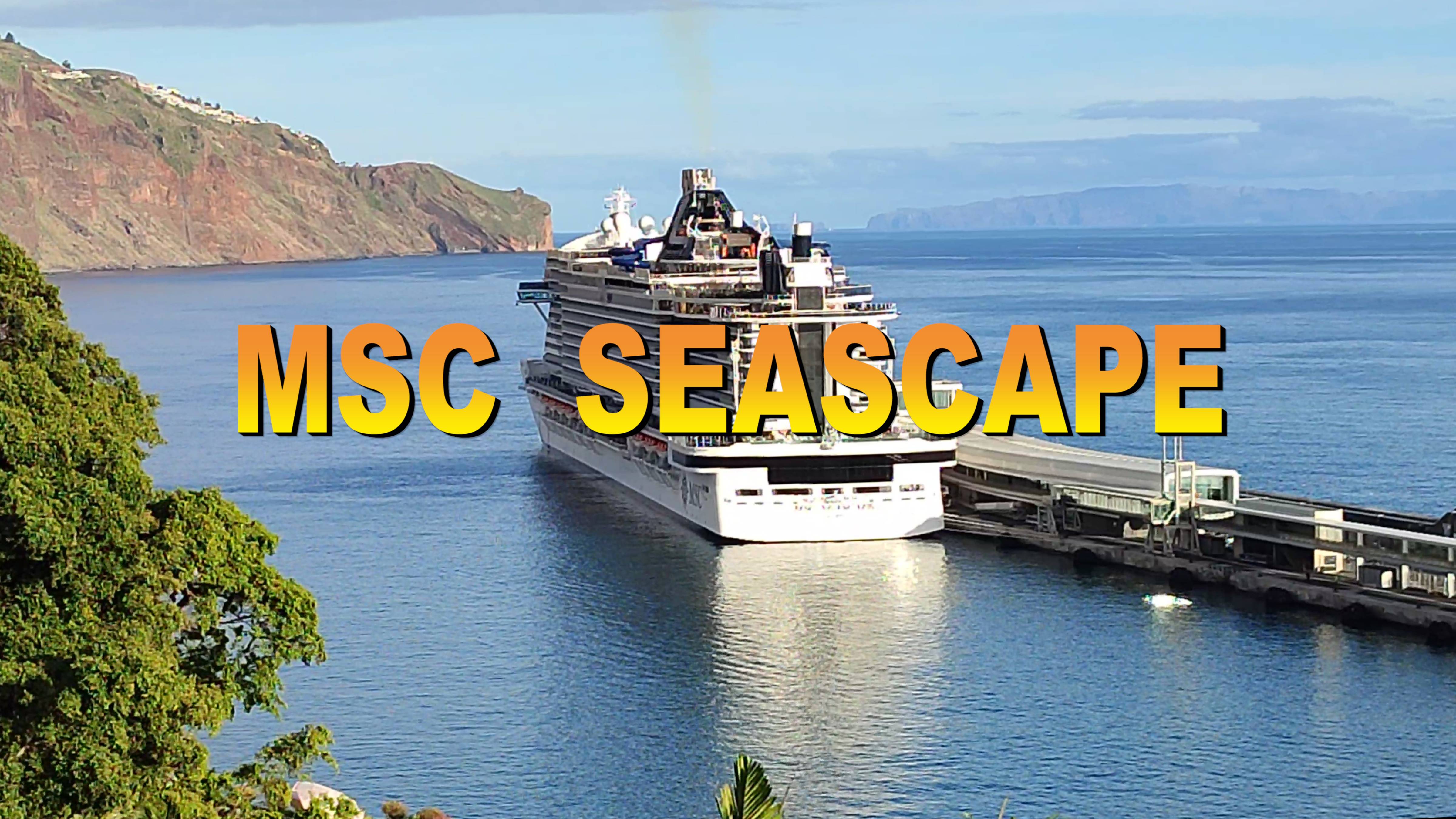 MSC SEASCAPE. Видеообзор.