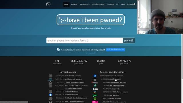 Как проверить свою почту и телефон на утечку аккаунта в интернете ? смотреть онлайн