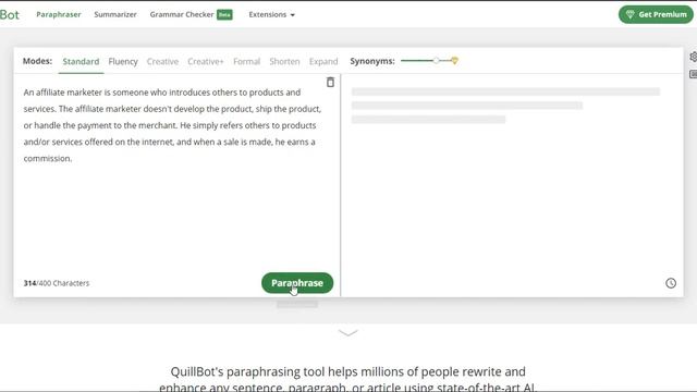 Free Paraphrasing Tool: QuillBot Tutorial смотреть онлайн