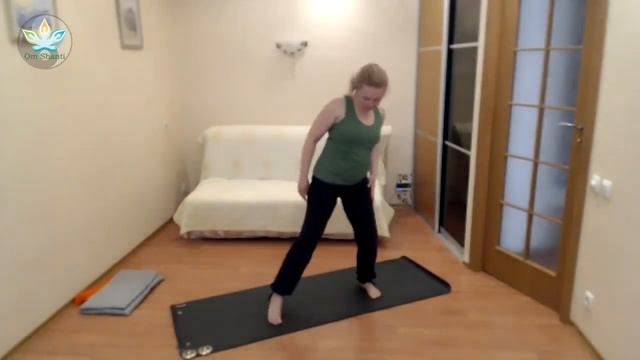 Утренняя йога 40 минут | Онлайн тренировка дома смотреть онлайн