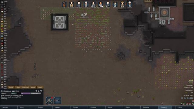 Rimworld Alpha 14 Tribal | Our Colonist Dies, The First Death in the Colony! | Part 29 | Gameplay смотреть онлайн