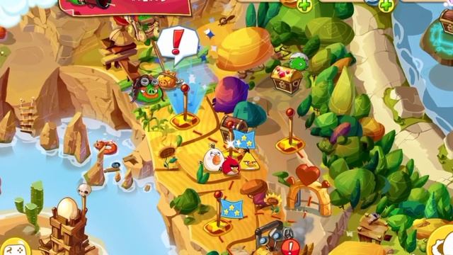 прохождение angry birds epic #4 забрал ещё одну птицу + свинка копилка