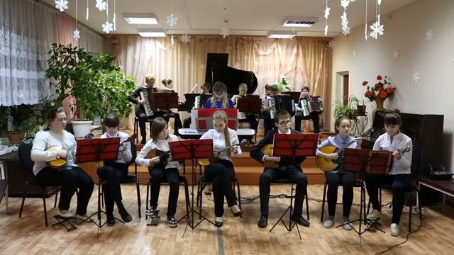 1099 Ансамбль русских народных инструментов, Палладио г Воскресенск смотреть онлайн