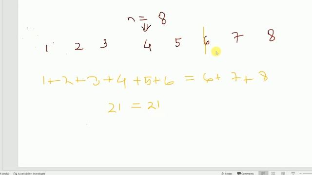 Find the pivot integer || leetcode contest problem || prefix sum || array смотреть онлайн