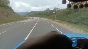 поездка в г Биробиджан за мебелью, на газ 53 дизель, итого круг 623км.