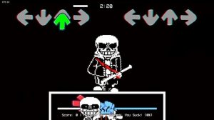 FNF Vs Undertale Sans Last Breath