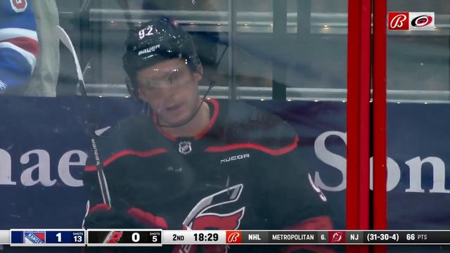 Evgeni Kuznetsov gets a silly penalty for tripping in a neutral zone vs Rangers (12 mar 2024) смотреть онлайн