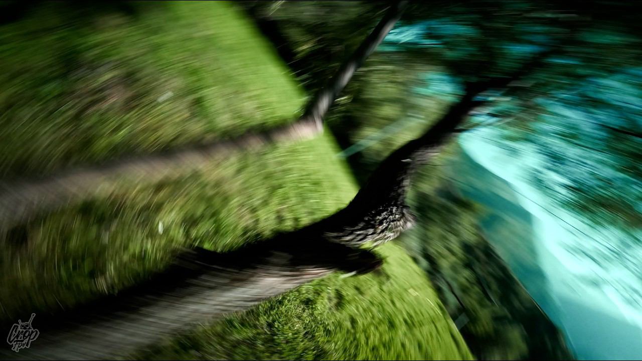 FPV Freestyle на пониженной.