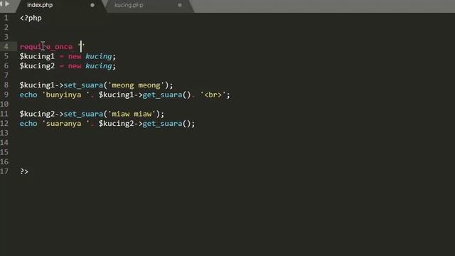 OOP PHP - KONSTRUKTOR смотреть онлайн