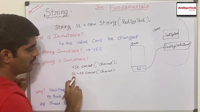 # 60 string is immutable in java | why string is immutable in java | immutable | String is Immutabl смотреть онлайн