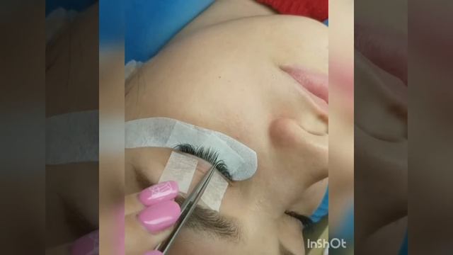 Классическое наращивание изгиб М смотреть онлайн