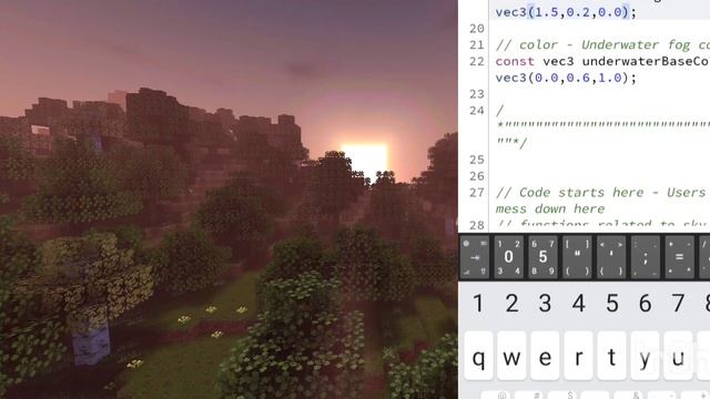 Minecraft PE shaders: NewB 1.19 ReColor tutorial #8 смотреть онлайн