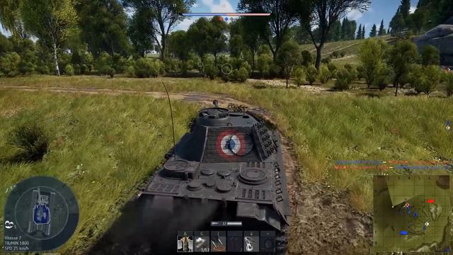 CHAR PANTHER Ausf. G "DAUPHINÉ" LE FRANCAIS GERMANIQUE - WAR THUNDER смотреть онлайн