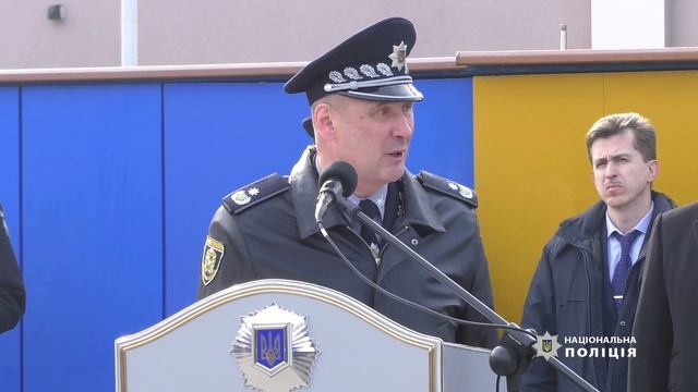 Вручення 26 службових автомобілів «Renault Duster» поліцейським офіцерам громади