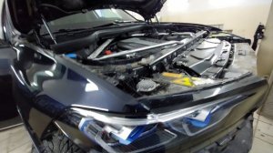 Снятие переднего бампера BMW X7