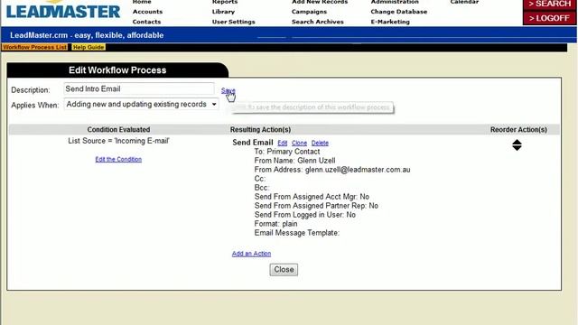 Marketing CRM/Workflow Automation смотреть онлайн