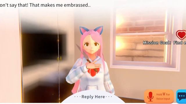 Yandere AI Girlfriend Simulator - What if Chat GPT was Yandere? смотреть онлайн