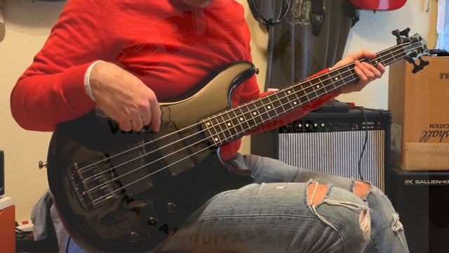 Ibanez 1984 Japan RoadStar II Bass RB850 BK Black 4 string electric Bass Guitar VGC with Gigbag смотреть онлайн