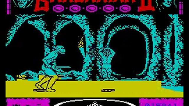 Barbarian II: The Dungeon of Drax Walkthrough, ZX Spectrum смотреть онлайн