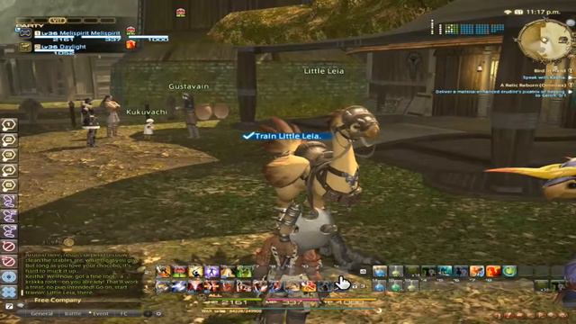 FFXIV Walkthrough Part 312 How 2 Become A Chocobo Trainier Quest Bird in Hand смотреть онлайн