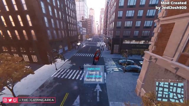 Marvel's Spider-Man Swing Faster Mod смотреть онлайн