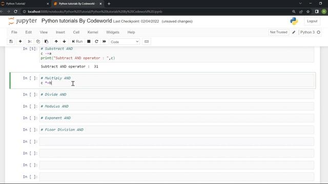 Python Assignment Operators #6 смотреть онлайн