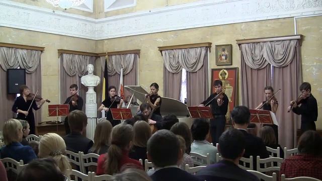 И.Х. Бах. Концерт до-минор. II, III части солист Пётр Петерс смотреть онлайн