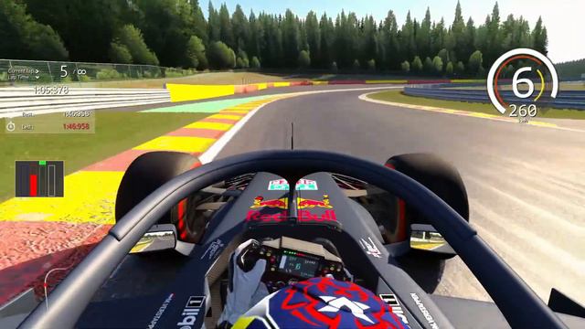 Assetto Corsa, RSS Formula Hybrid 2018 Spa Hotlap I + Setup I 1:46:068 смотреть онлайн