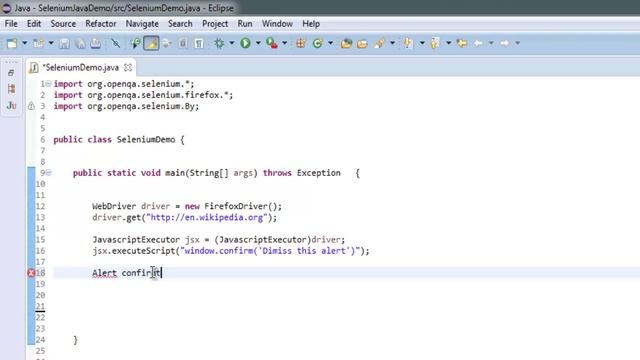 Get Popup Window Text using Selenium Java смотреть онлайн