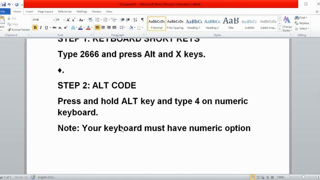 How to type diamond symbol on word and keyboard - Shortcuts and Alt code for diamond symbol смотреть онлайн